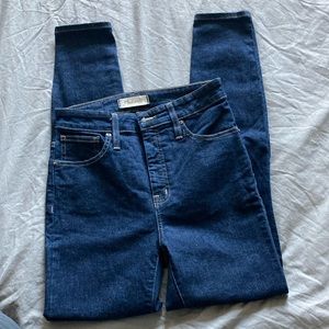 Madewell Curvy high rise skinny